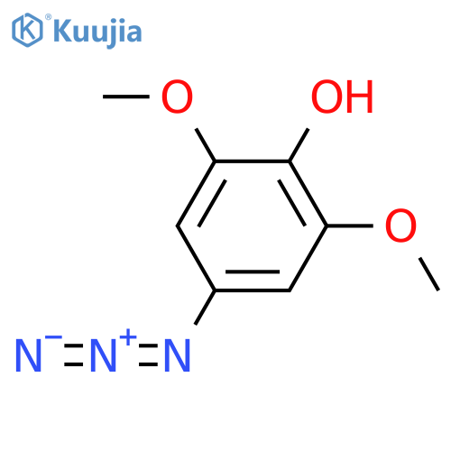 Phenol, 4-azido-2,6-dimethoxy- structure