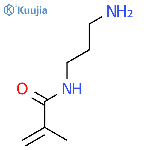 2-Propenamide, N-(3-aminopropyl)-2-methyl- structure