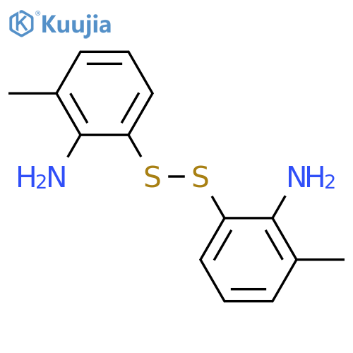 6,6'-Disulfanediylbis(2-methylaniline) structure