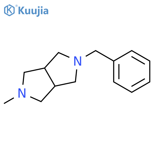 2-benzyl-5-methyl-octahydropyrrolo3,4-cpyrrole structure