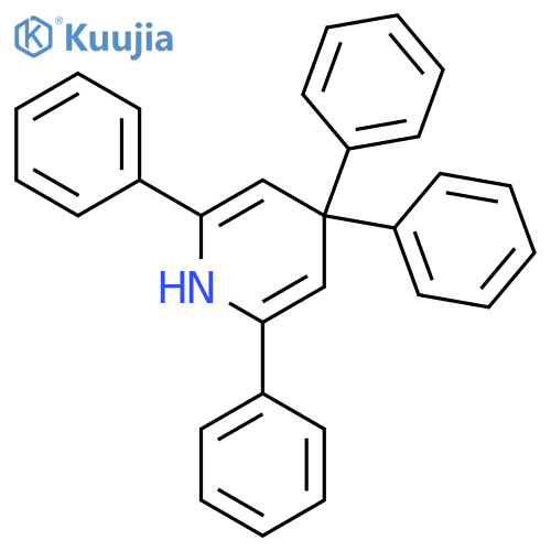 Pyridine, 1,4-dihydro-2,4,4,6-tetraphenyl- structure