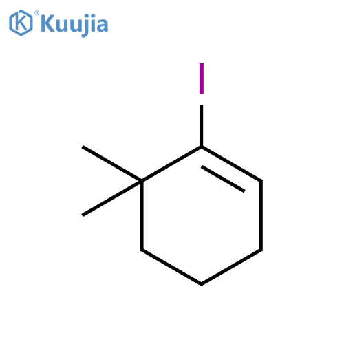 CYCLOHEXENE, 1-IODO-6,6-DIMETHYL- structure