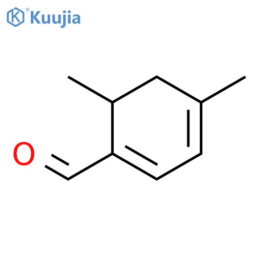 1,3-Cyclohexadiene-1-carboxaldehyde, 4,6-dimethyl- structure