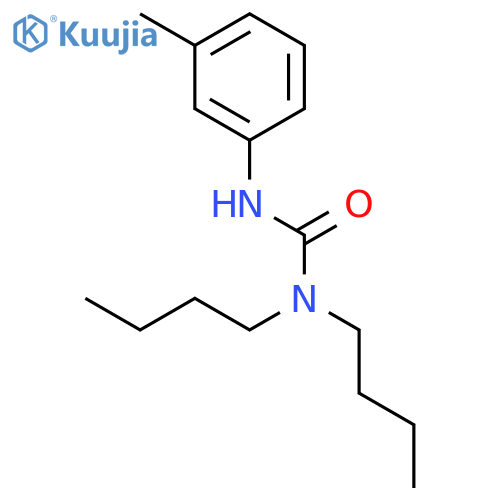 Urea, N,N-dibutyl-N'-(3-methylphenyl)- structure