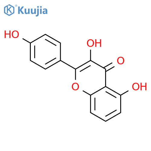 3,4',5-Trihydroxy-flavon structure