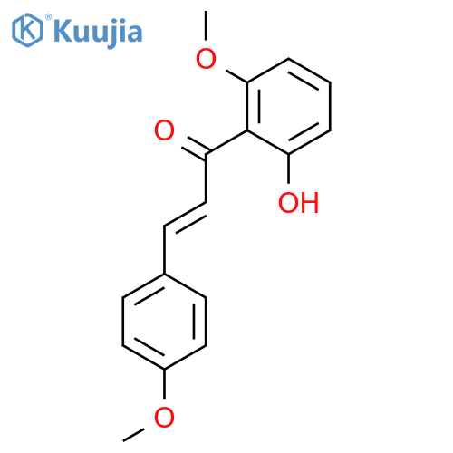 2-Propen-1-one, 1-(2-hydroxy-6-methoxyphenyl)-3-(4-methoxyphenyl)- structure
