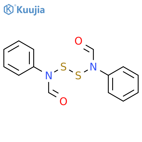 Formamide, N,N'-dithiobis[N-phenyl- structure
