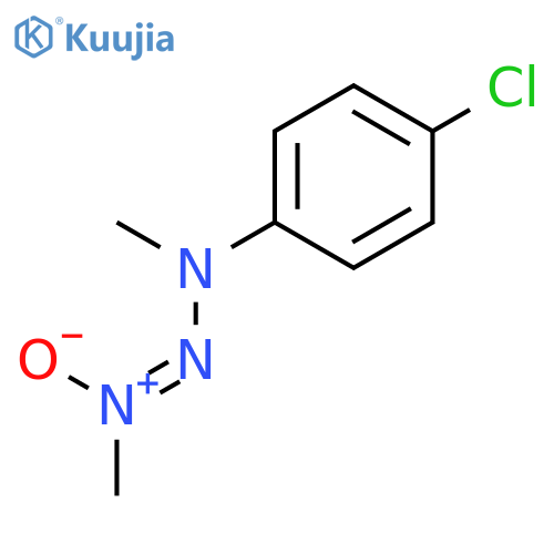 3-(4-Chlorophenyl)-1,3-dimethyl-1-oxo-1lambda~5~-triaz-1-ene structure