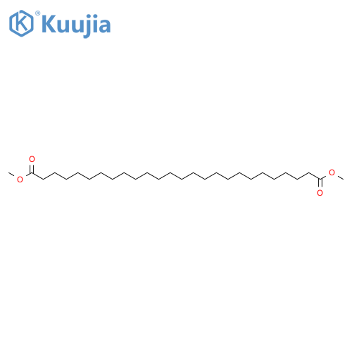 Hexacosanedioic acid, dimethyl ester structure
