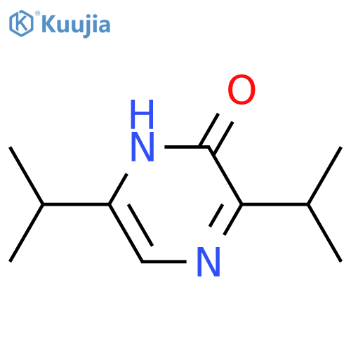 2(1H)-Pyrazinone, 3,6-bis(1-methylethyl)- structure