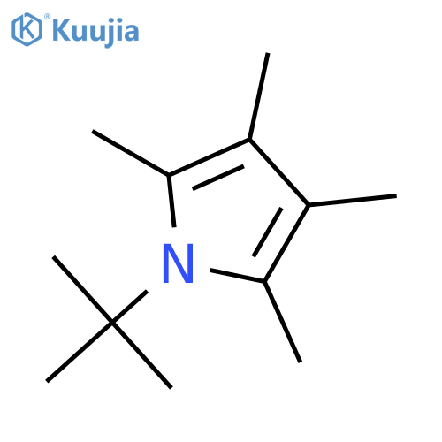 1H-Pyrrole, 1-(1,1-dimethylethyl)-2,3,4,5-tetramethyl- structure