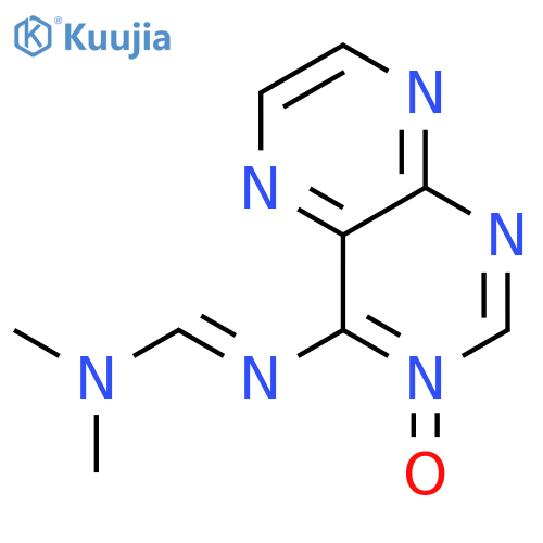 4-(N,N-dimethylaminomethyleneamino)pteridine 3-oxide structure
