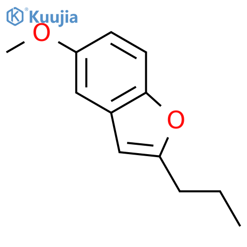 5-methoxy-2-propyl-1-benzofuran structure