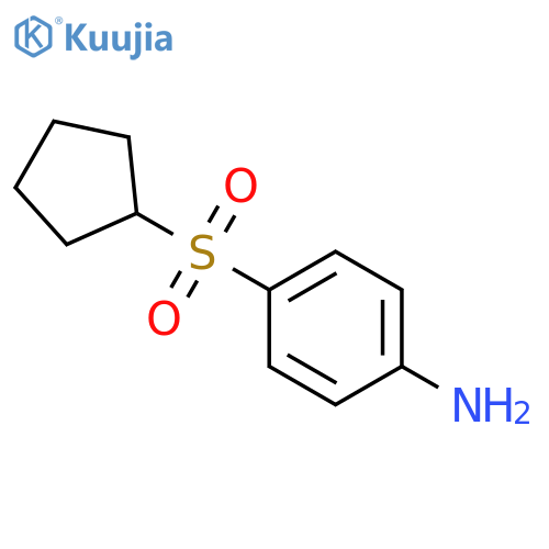 4-(Cyclopentanesulfonyl)aniline structure