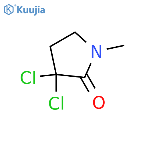 3,3-dichloro-1-methyl-2-Pyrrolidinone structure
