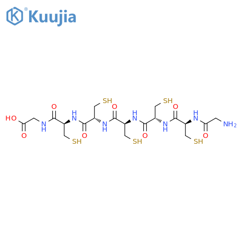 GLYCINE, GLYCYL-L-CYSTEINYL-L-CYSTEINYL-L-CYSTEINYL-L-CYSTEINYL-L-CYSTEINYL- structure