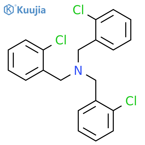 BENZENEMETHANAMINE, 2-CHLORO-N,N-BIS[(2-CHLOROPHENYL)METHYL]- structure