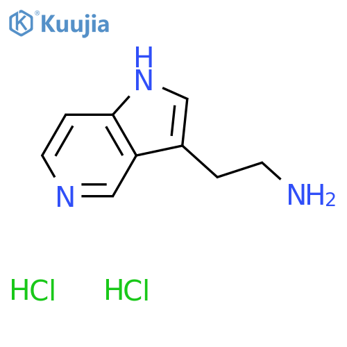 2-(1H-Pyrrolo[3,2-c]pyridin-3-yl)ethanamine dihydrochloride structure
