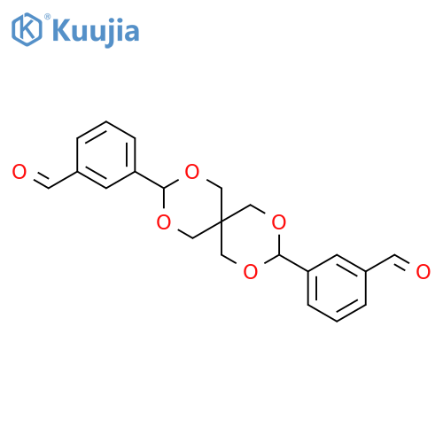 BENZALDEHYDE, 3,3'-(2,4,8,10-TETRAOXASPIRO[5.5]UNDECANE-3,9-DIYL)BIS- structure