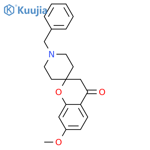 1'-Benzyl-7-methoxy-spiro[chromane-2,4'-piperidine]-4-one structure
