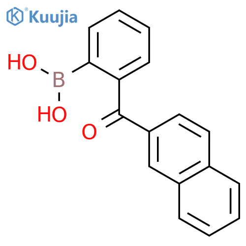 BORONIC ACID, [2-(2-NAPHTHALENYLCARBONYL)PHENYL]- structure