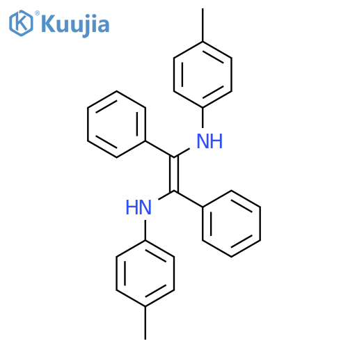 1,2-ETHENEDIAMINE, N,N'-BIS(4-METHYLPHENYL)-1,2-DIPHENYL-, (1E)- structure
