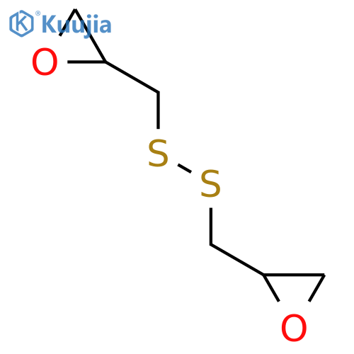 2,2'-Dithiobis(methylene)bisoxirane structure