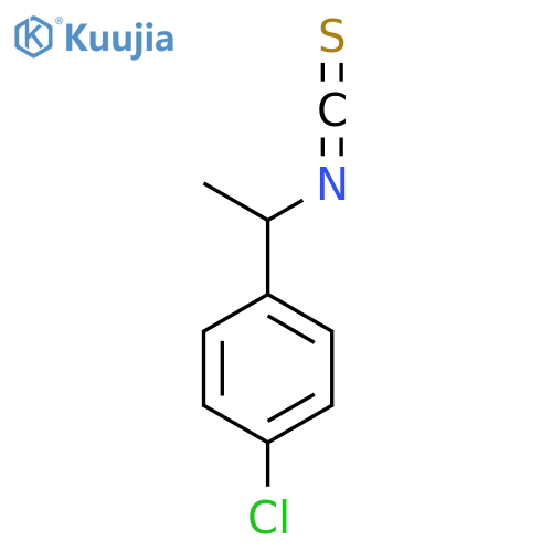 1-Chloro-4-(1-isothiocyanatoethyl)benzene structure