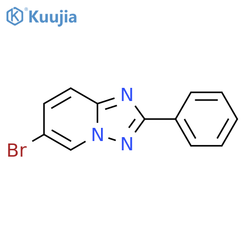 6-Bromo-2-Phenyl-1,2,4Triazolo1,5-APyridine structure