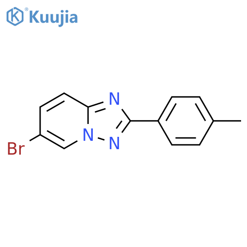 6-Bromo-2-(P-tolyl)-[1,2,4]triazolo[1,5-A]pyridine structure