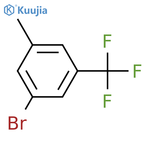 1-bromo-3-methyl-5-(trifluoromethyl)benzene structure