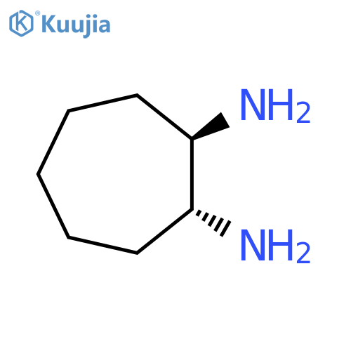 rac-(1R,2R)-cycloheptane-1,2-diamine structure
