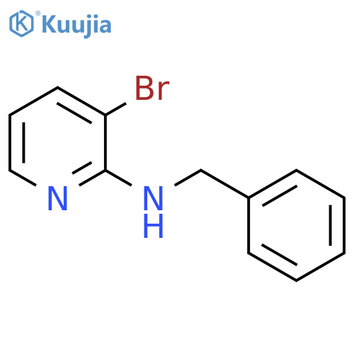 3-BROMO-2-BENZYLAMINOPYRIDINE structure