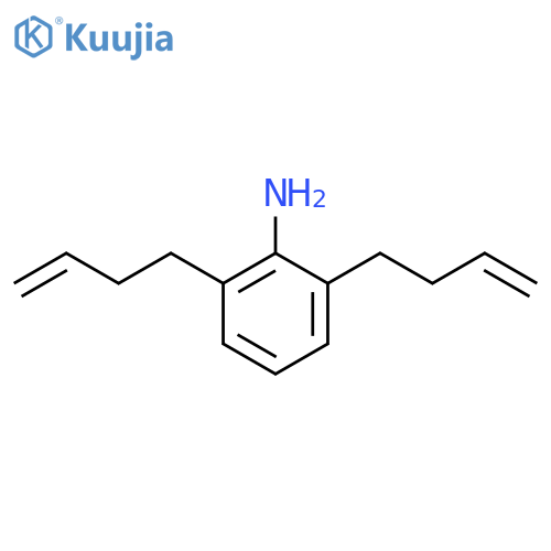 Benzenamine, 2,6-di-3-butenyl- structure