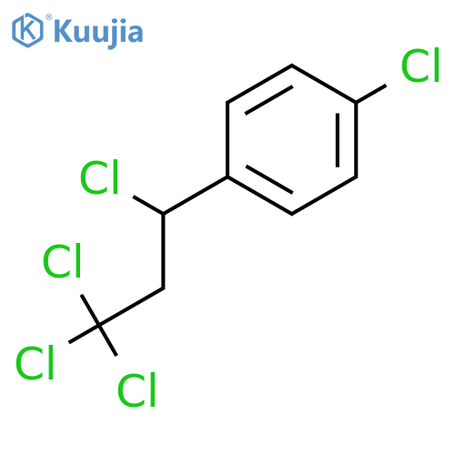 Benzene, 1-chloro-4-(1,3,3,3-tetrachloropropyl)- structure
