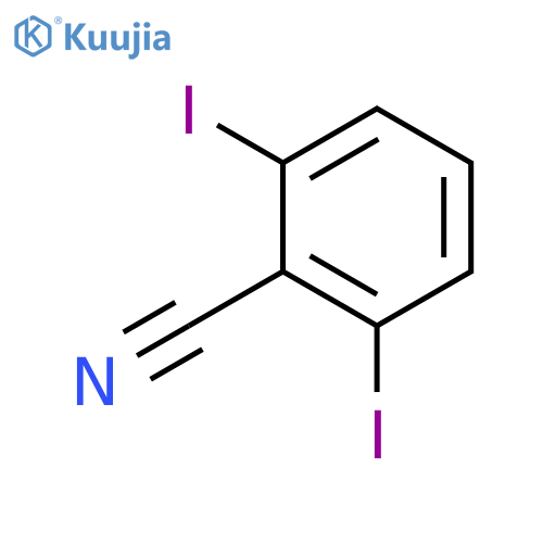 BENZONITRILE, 2,6-DIIODO- structure