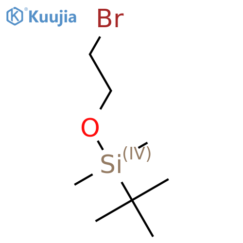 (2-Bromoethoxy)-tert-butyldimethylsilane structure