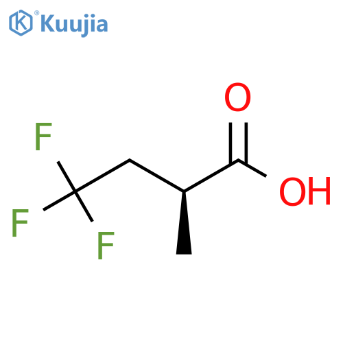 (S)-2-Methyl-4,4,4-trifluorobutyric acid structure