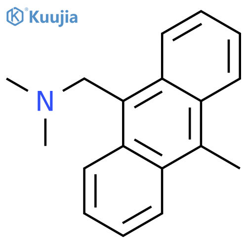 9-ANTHRACENEMETHANAMINE, N,N,10-TRIMETHYL- structure