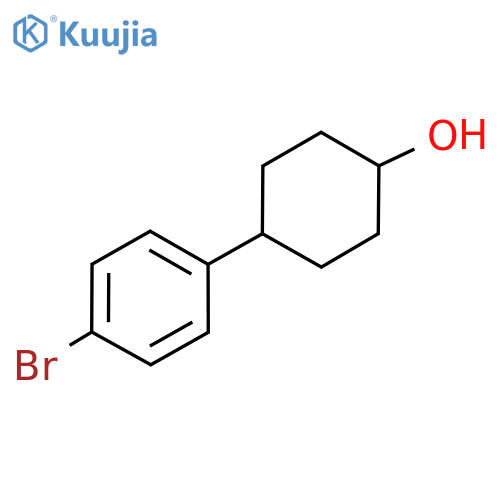 trans-4-(4-Bromophenyl)cyclohexanol structure