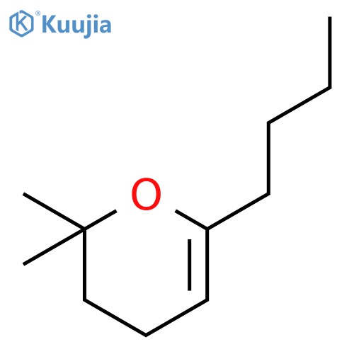2H-PYRAN, 6-BUTYL-3,4-DIHYDRO-2,2-DIMETHYL- structure
