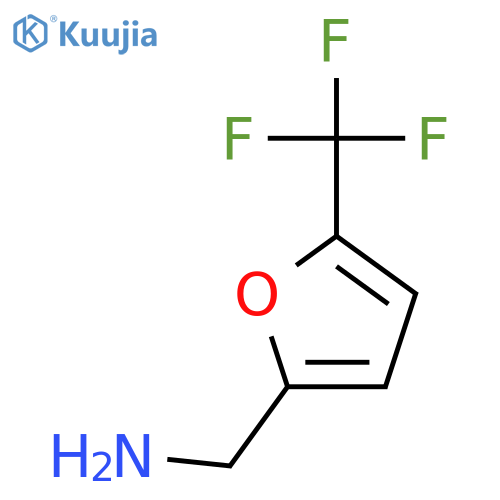 2-(Aminomethyl)-5-(trifluoromethyl)furan structure
