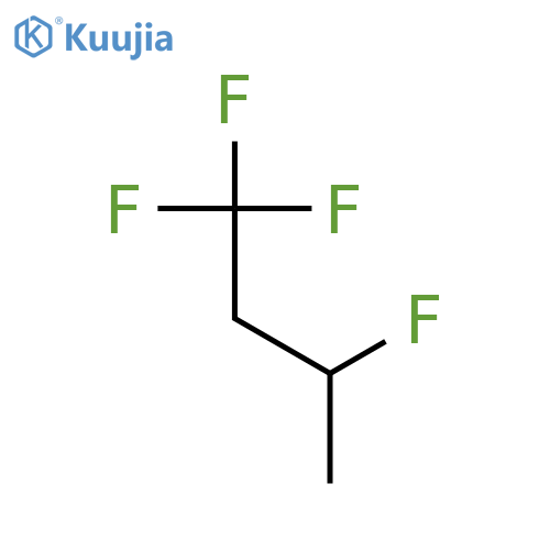 1,1,1,3-tetrafluorobutane structure