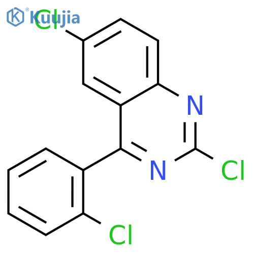 Quinazoline, 2,6-dichloro-4-(2-chlorophenyl)- structure
