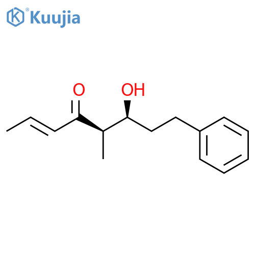 2-Octen-4-one, 6-hydroxy-5-methyl-8-phenyl-, (2E,5R,6S)-rel- structure