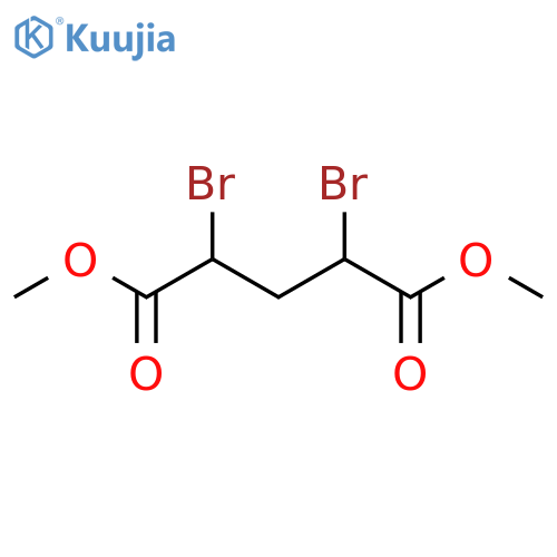 1,5-dimethyl 2,4-dibromopentanedioate structure