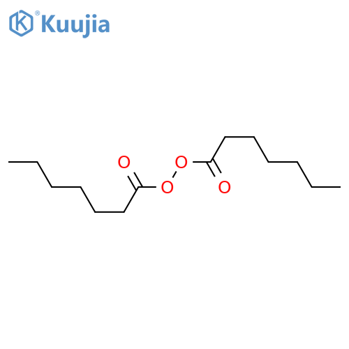Peroxide, bis(1-oxoheptyl) structure