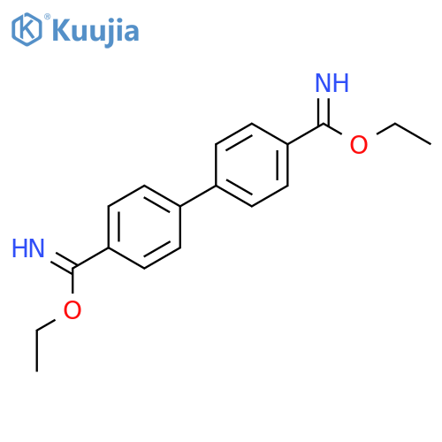 [1,1'-Biphenyl]-4,4'-dicarboximidic acid, diethyl ester structure