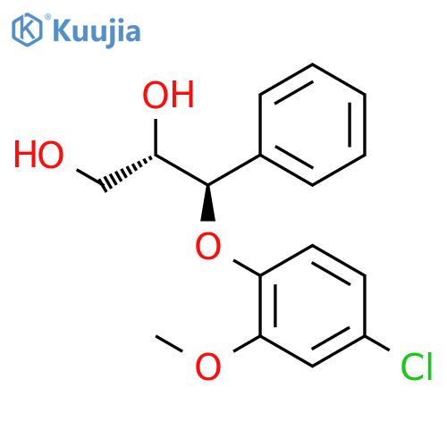 1,2-PROPANEDIOL, 3-(4-CHLORO-2-METHOXYPHENOXY)-3-PHENYL-, (2S,3R)- structure
