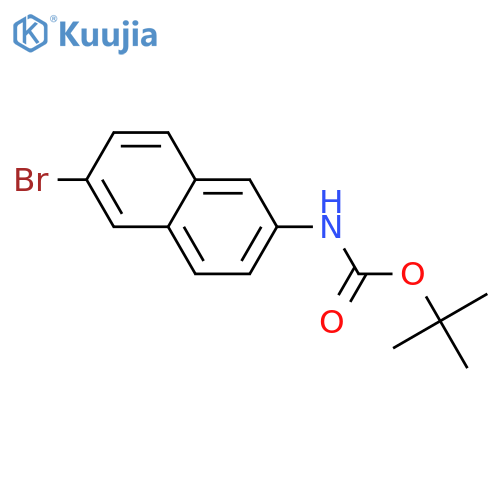 tert-Butyl (6-bromonaphthalen-2-yl)carbamate structure